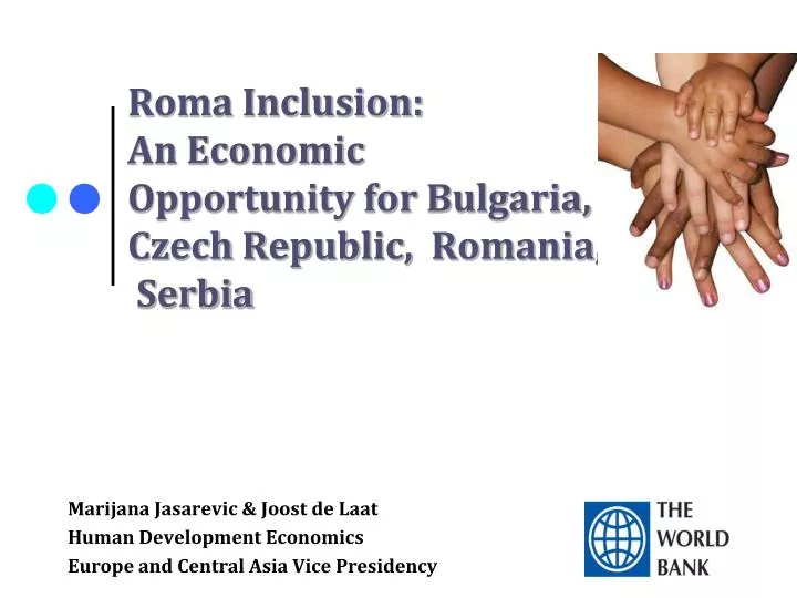 roma inclusion an economic opportunity for bulgaria the czech czech republic romania and serbia