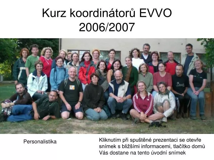 kurz koordin tor evvo 2006 2007