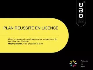 plan reussite en licence