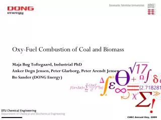 Oxy-Fuel Combustion of Coal and Biomass