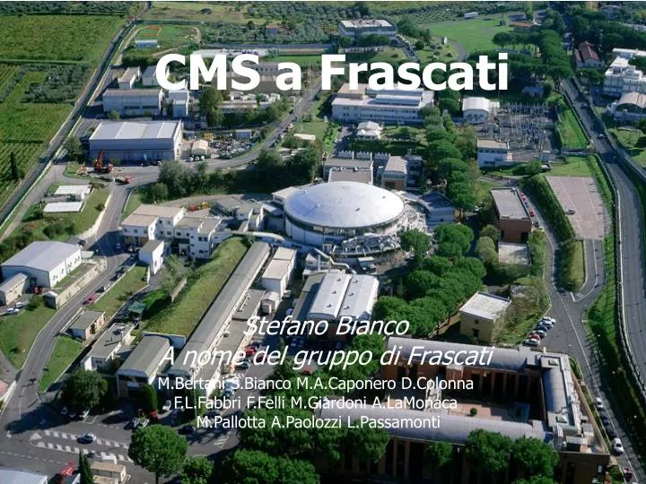 cms a frascati