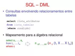 sql dml