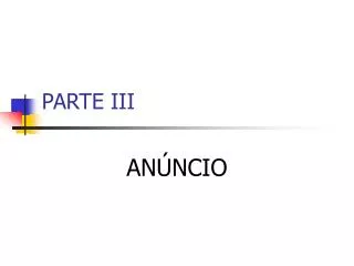 parte iii