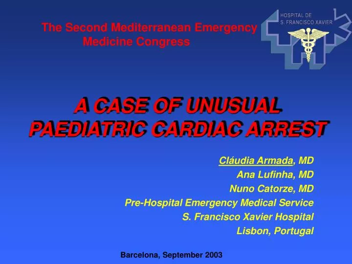 a case of unusual paediatric cardiac arrest