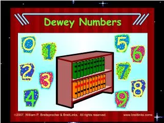 Dewey Numbers