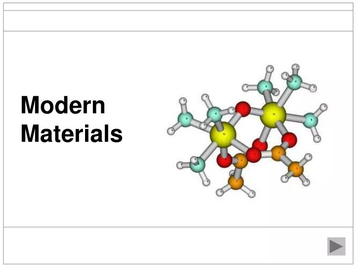 modern materials