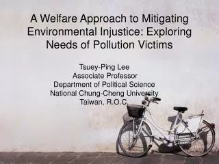 A Welfare Approach to Mitigating Environmental Injustice: Exploring Needs of Pollution Victims