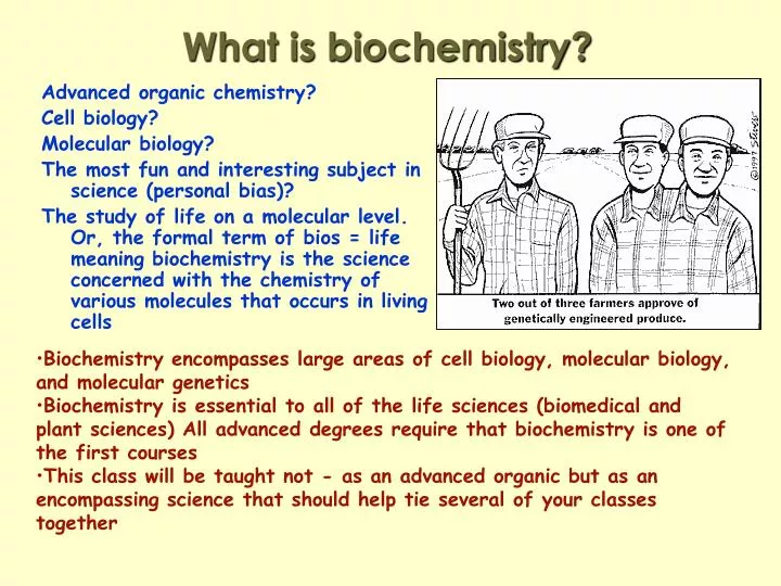 what is biochemistry