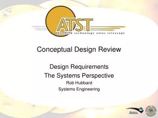 Conceptual Design Review