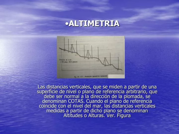 altimetria