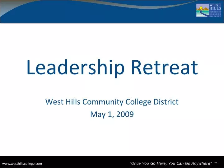 leadership retreat
