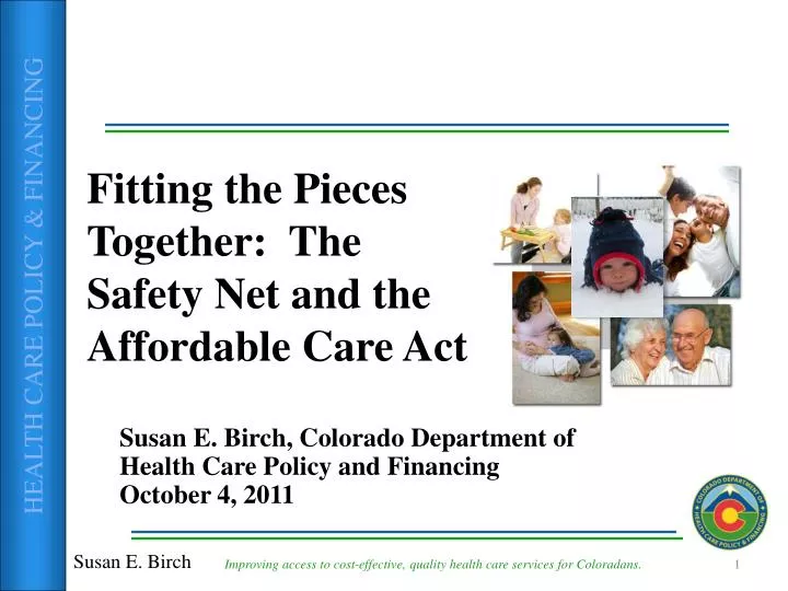 fitting the pieces together the safety net and the affordable care act