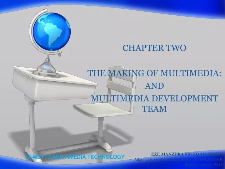 chapter two the making of multimedia and multimedia development team