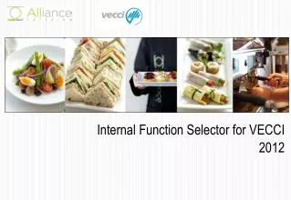 Internal Function Selector for VECCI 2012