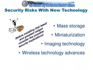 Security Risks With New Technology