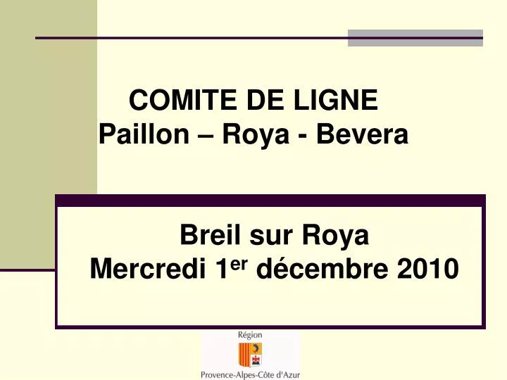 comite de ligne paillon roya bevera