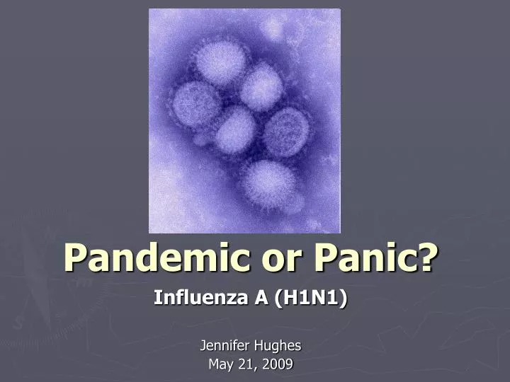 pandemic or panic