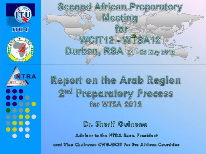 second african preparatory meeting for wcit12 wtsa12 durban rsa 21 28 may 2012
