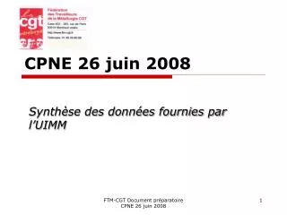 cpne 26 juin 2008