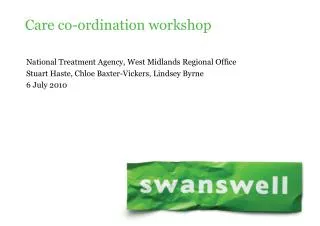 Care co-ordination workshop