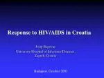 Response to HIV/AIDS in Croatia