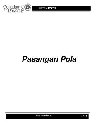 pasangan pola