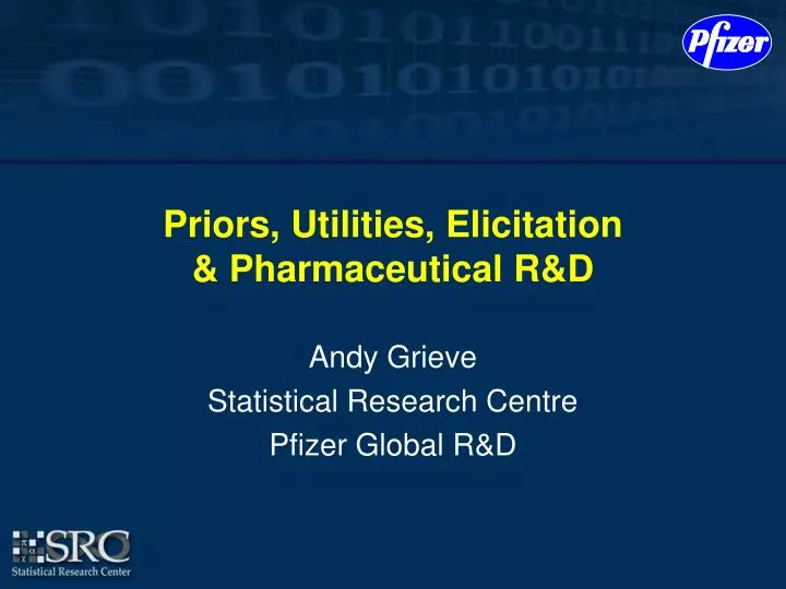 priors utilities elicitation pharmaceutical r d