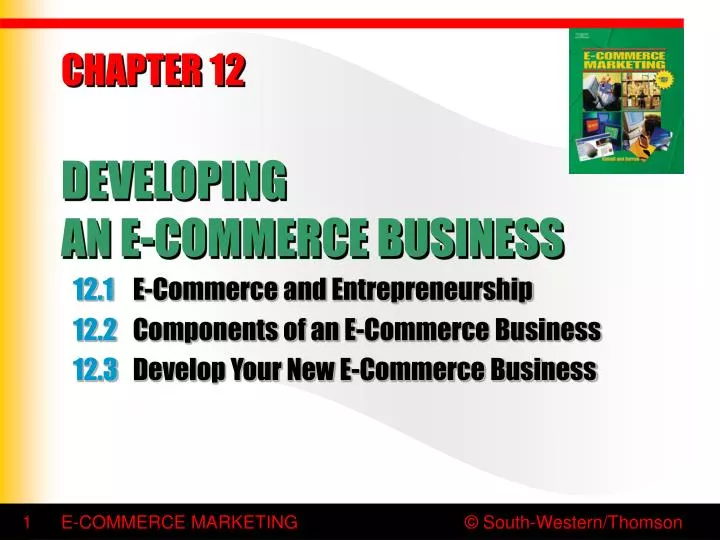 chapter 12 developing an e commerce business