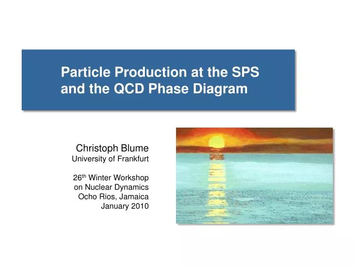 particle production at the sps and the qcd phase diagram