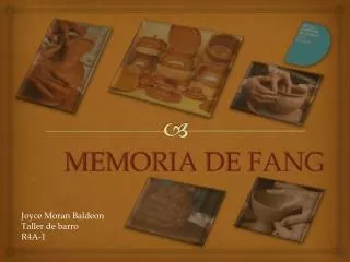 memoria de fang