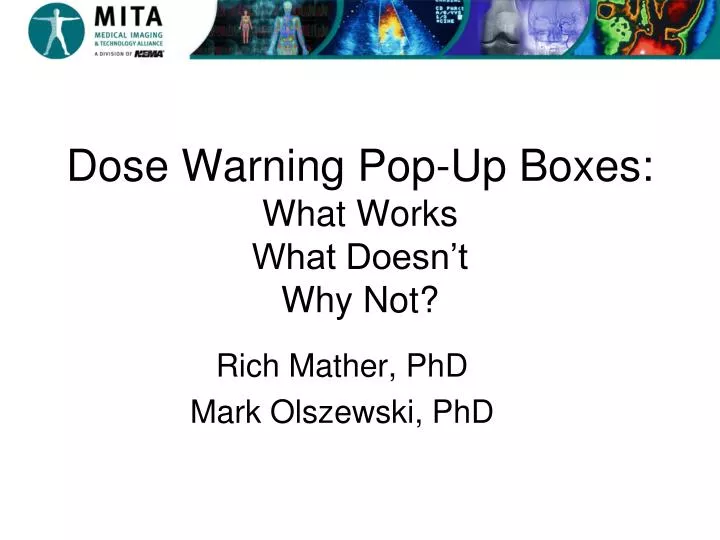 dose warning pop up boxes what works what doesn t why not