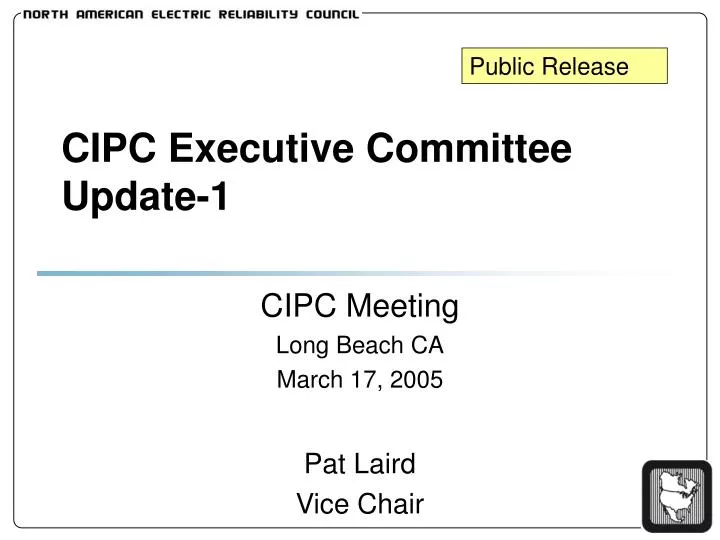 cipc executive committee update 1