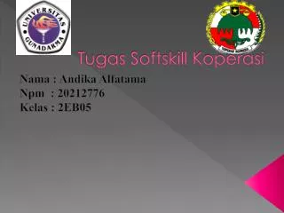 tugas softskill koperasi