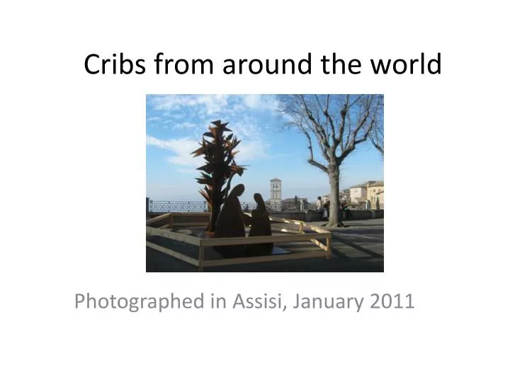 cribs from around the world