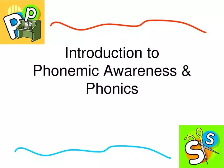 introduction to phonemic awareness phonics