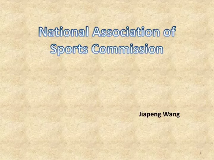 national association of sports commission