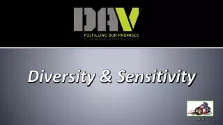 Diversity &amp; Sensitivity