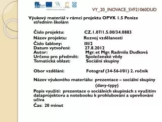 vy 20 inovace svf21060dud