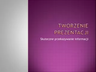 tworzenie prezentacji