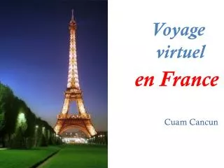 voyage virtuel