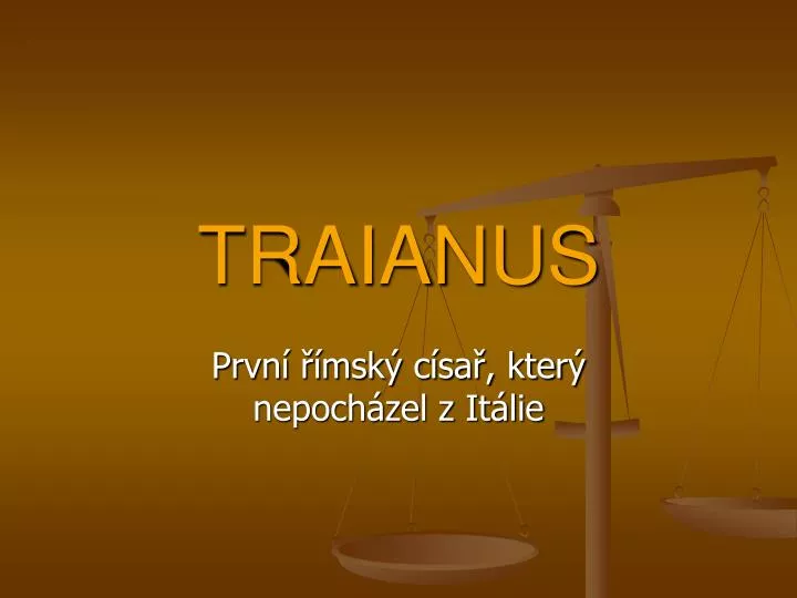 traianus