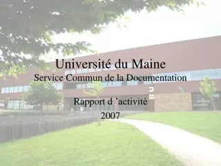 universit du maine service commun de la documentation