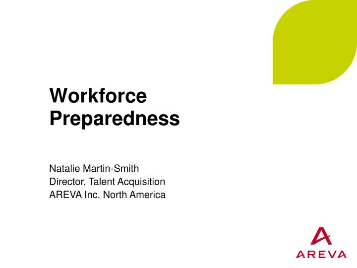 workforce preparedness