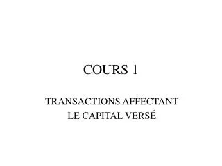 cours 1