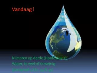 vandaag
