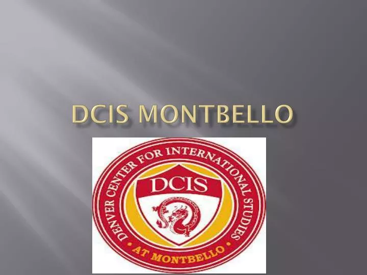 dcis montbello
