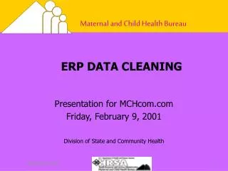 ERP DATA CLEANING