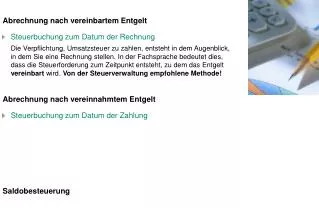 abrechnungsmethoden