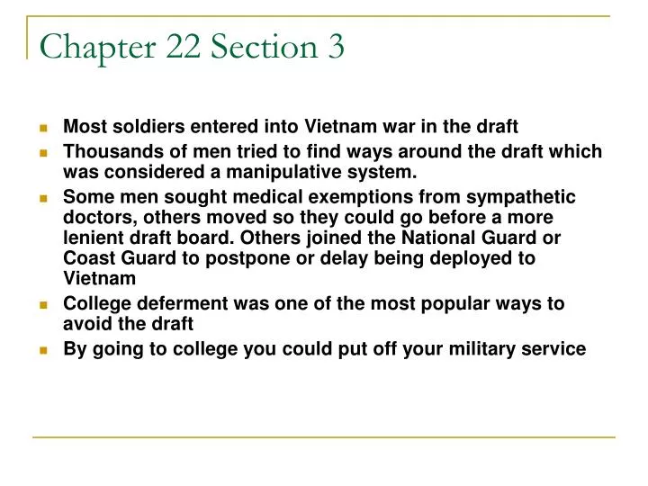 chapter 22 section 3
