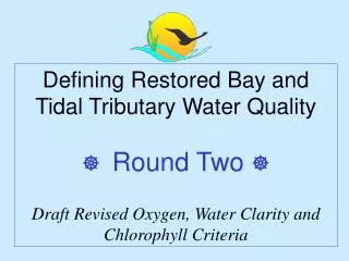 Refined Designated Uses for Chesapeake Bay and Tidal Tributary Waters